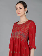 Women Viscose Rayon Ethnic Kurta